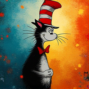 Rat cat in the hat