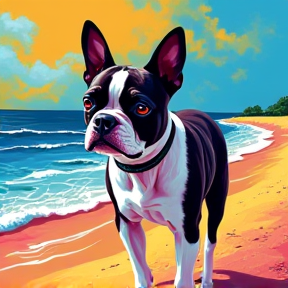 Roxy the Boston Terrier