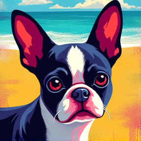 Roxy the Boston Terrier