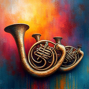 Three French Horns