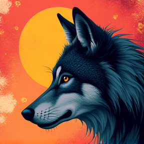 <34Boho wolves<34