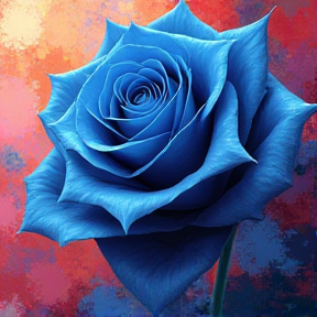 Blue rose