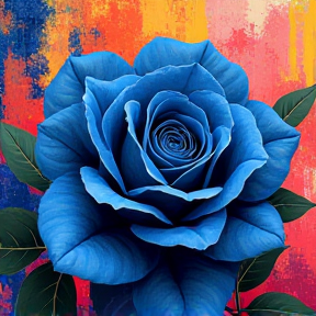 Blue rose