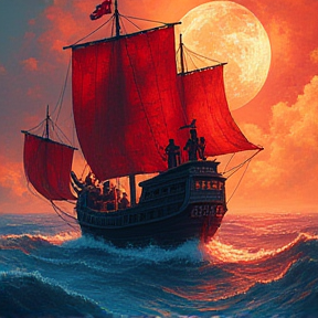 Blood Moon Sail