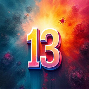 13