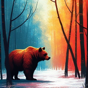 Bear in the Woods