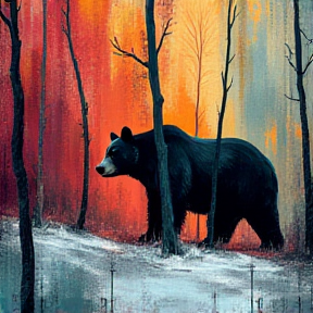 Bear in the Woods