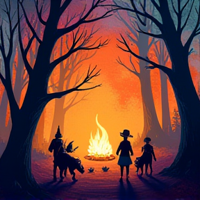 Haunted Campfire