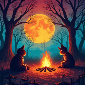 Haunted Campfire