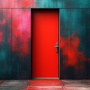 red door