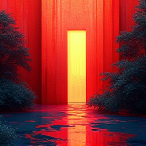 red door