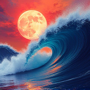 moon wave