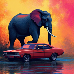 Elephants and Cars