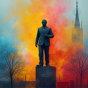 Monument to Taras Shevchenko in Kaniv