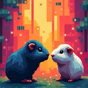 Pixelated Guinea Pigs