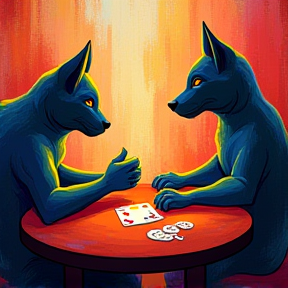 The Poker Cat