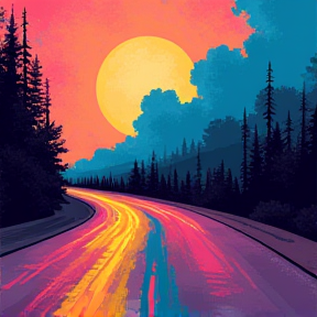 Moonlit Drive