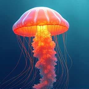 Floating Jellyfish