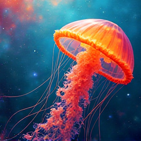 Floating Jellyfish