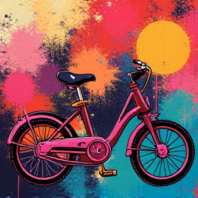 Vélo Livro de Colorir