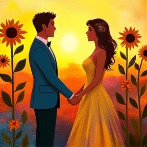 Sunflowers and Vows