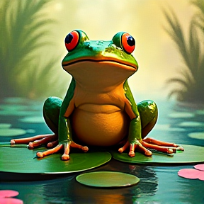 A Frog's Joy