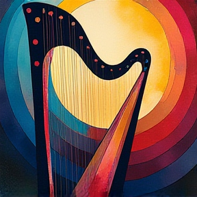 Moonlit Harp