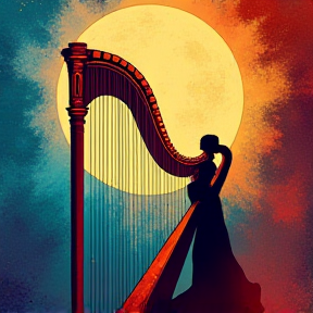 Moonlit Harp