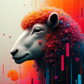 Synthetic sheep 666 Norse electro 3