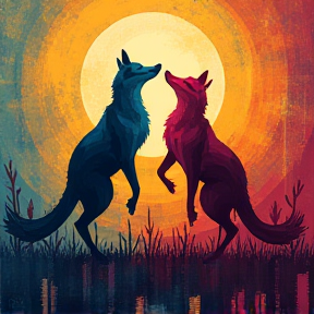 Danse avec les loups