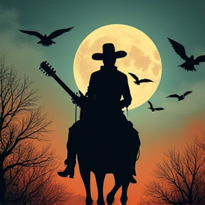 Ghost Rider Under the Moon