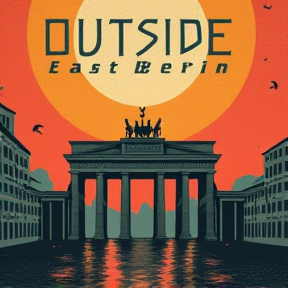 Outside East Berlin