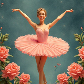 Rosa Ballerina 