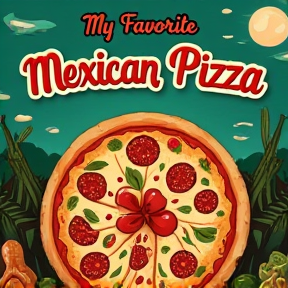 My Favorite Mexican Pizza