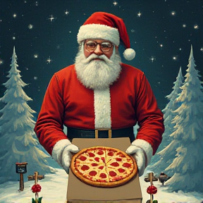 Santa Stole My Pizza