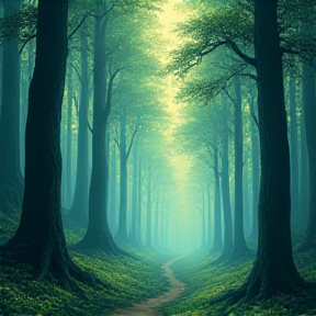 Forest dreamy