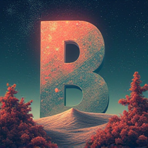 B