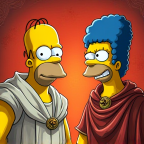 Epic Rap Battle: Homer (The Simpsons) vs. Homer (Iliad & Odyssey)