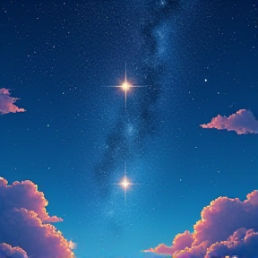 Stars in the sky