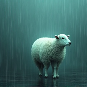 Lonely Lamb Rainfall