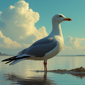 Seagull Lacey and Weird Heather