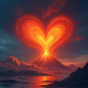 Volcano Eruption in My Heart