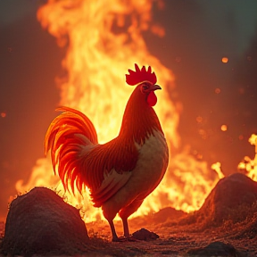 La fiesta del pollo flamenco