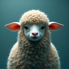 Synthetic sheep 222 666