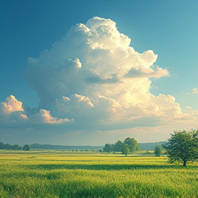 Zwischen Erde und Himmel