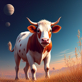 Cows in Space