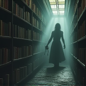 The Haunting of Lizzie's Library