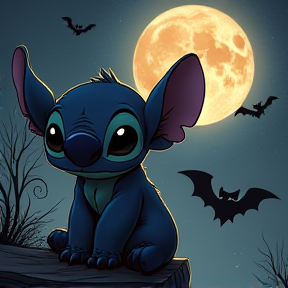 Stitch the Bat Dog