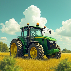 Green Tractor