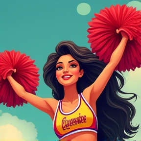 Cheerleader Queen